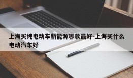 上海买纯电动车新能源哪款最好-上海买什么电动汽车好