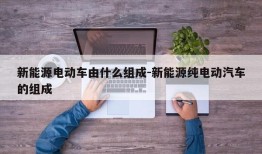 新能源电动车由什么组成-新能源纯电动汽车的组成