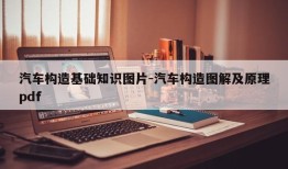 汽车构造基础知识图片-汽车构造图解及原理pdf