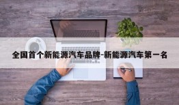 全国首个新能源汽车品牌-新能源汽车第一名